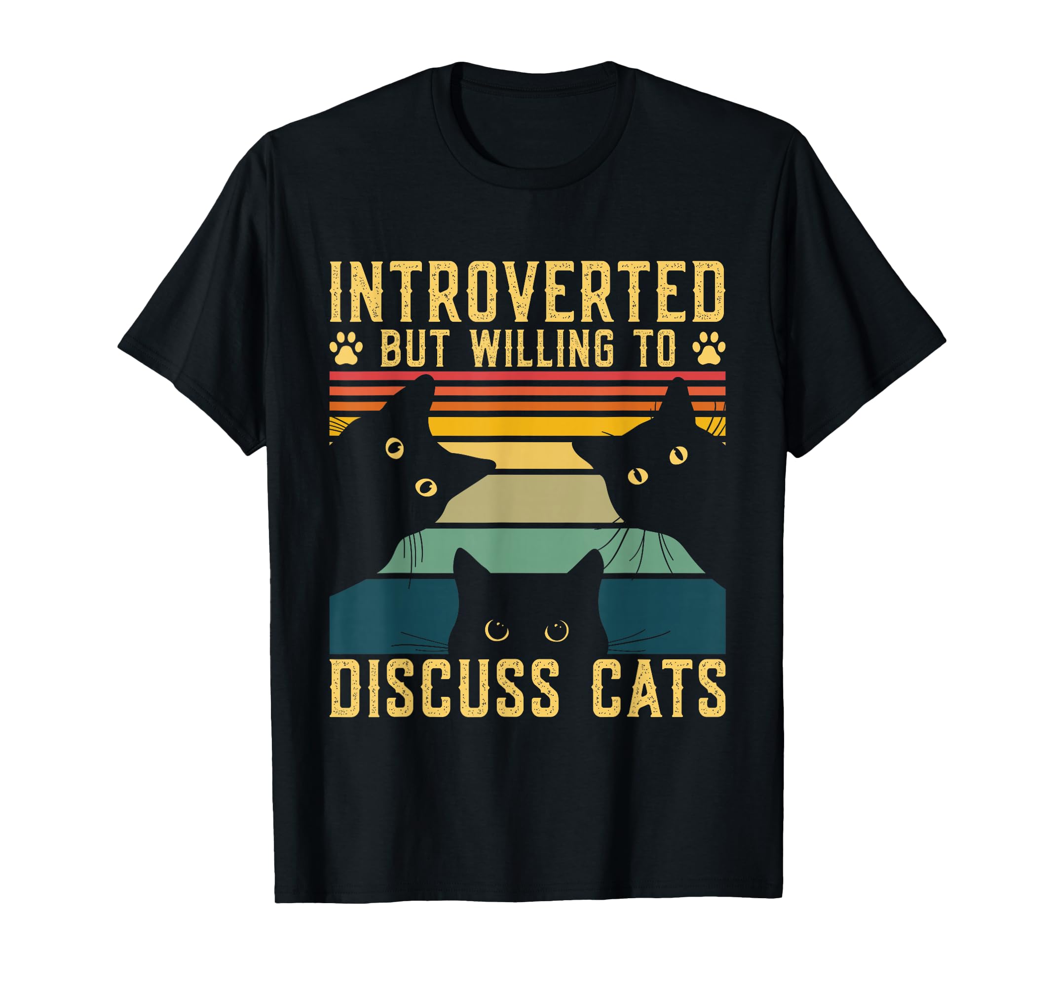 Funny Introverted But Willing To Discuss T-Shirt - Custom Art Print Unisex - T-Shirt, Sweatshirt, Hoodie