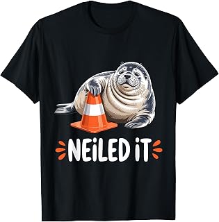 Neil The Seal Neiled It Funny Elephant Seal Sarcastic Meme T-Shirt Unisex T-shirt, Sweatshirt, Hoodie, Long Sleeve Tee - T-Shirt, Sweatshirt, Hoodie