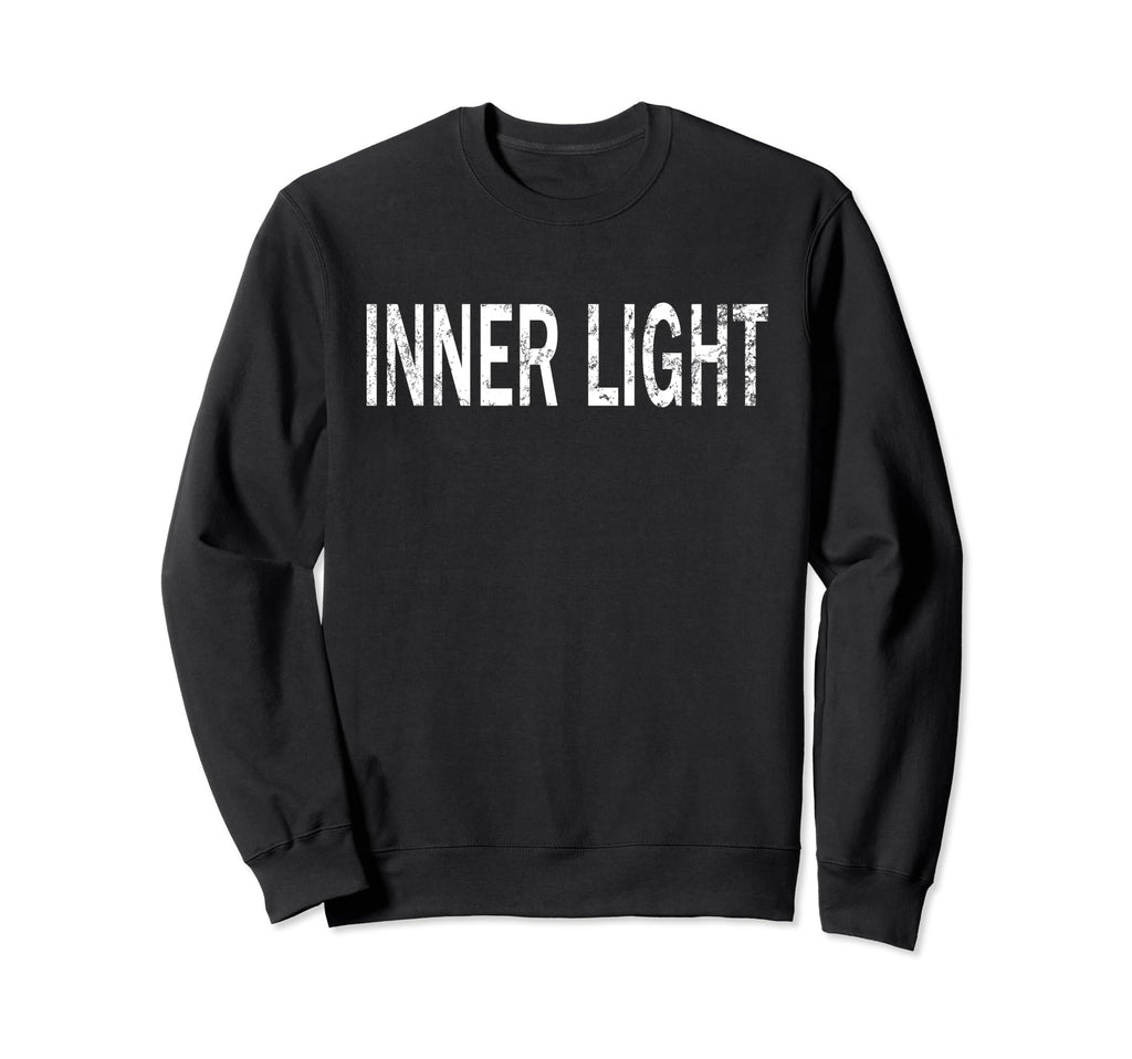 Inner Light Distressed Mindfulness Sweatshirt - Fun Novelty Design Unisex - T-Shirt, Sweatshirt, Hoodie