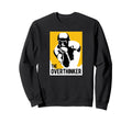 Overthinker Statue Parody Auguste Sweatshirt - Minimalist Print for Adults - T-Shirt, Sweatshirt, Hoodie