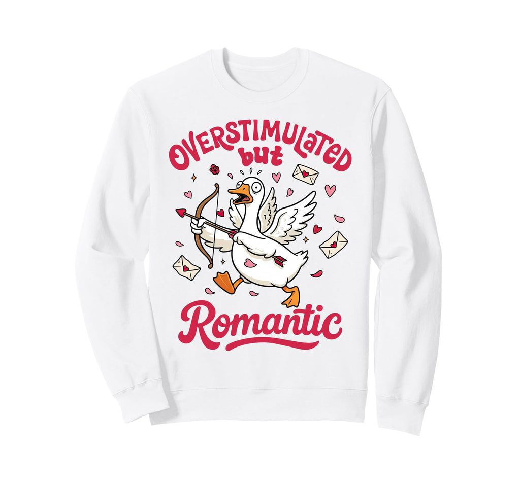 Valentines Silly Goose Xoxo Sweatshirt - Novelty Apparel Unisex - T-Shirt, Sweatshirt, Hoodie
