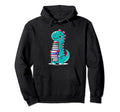 Dinosaur Book Reading Books Bookworm Hoodie - Aesthetic Graphic Unisex - T-Shirt, Sweatshirt, Hoodie