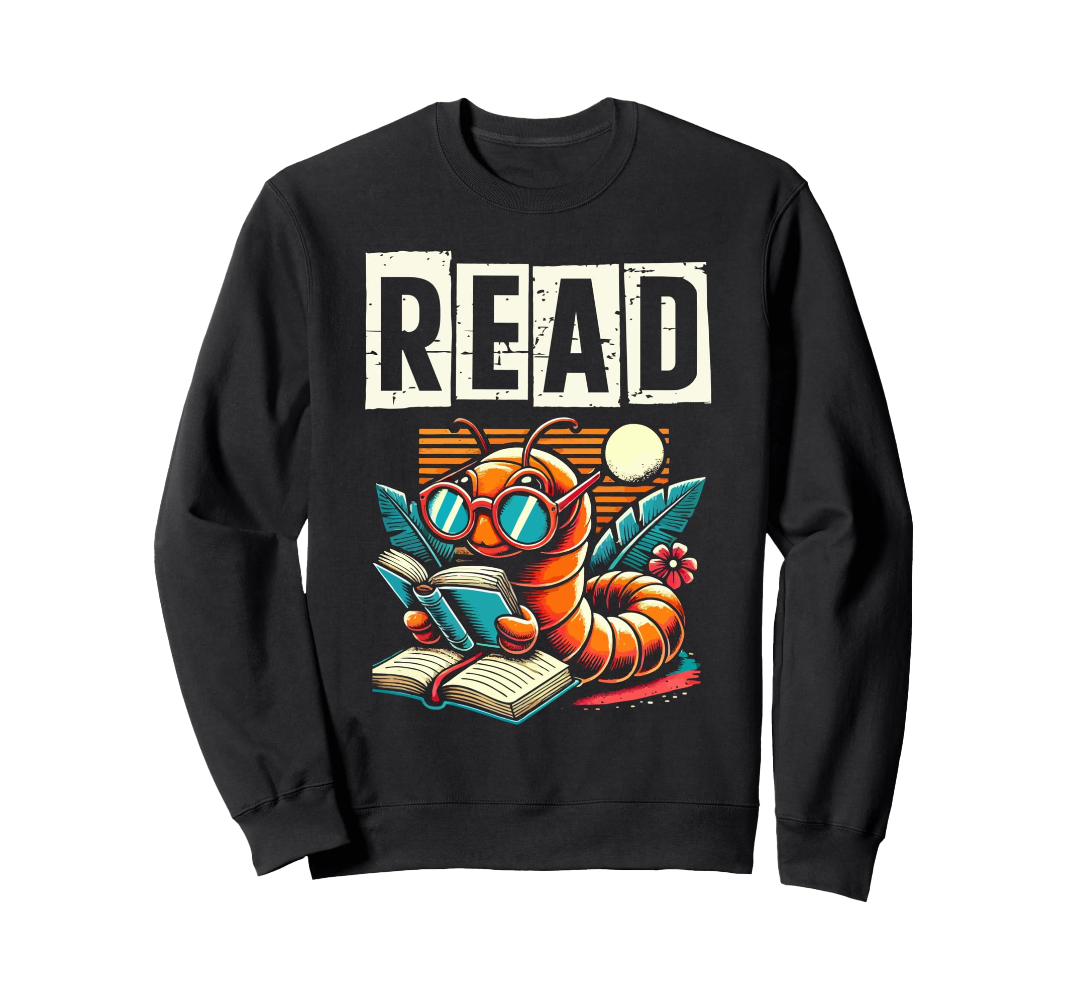 Read Bookworm Reading Library Book Sweatshirt - Novelty Apparel Men Women - T-Shirt, Sweatshirt, Hoodie