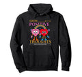 Grow Positive Thoughts Mental Health Hoodie - Fun Novelty Design Men Women - T-Shirt, Sweatshirt, Hoodie