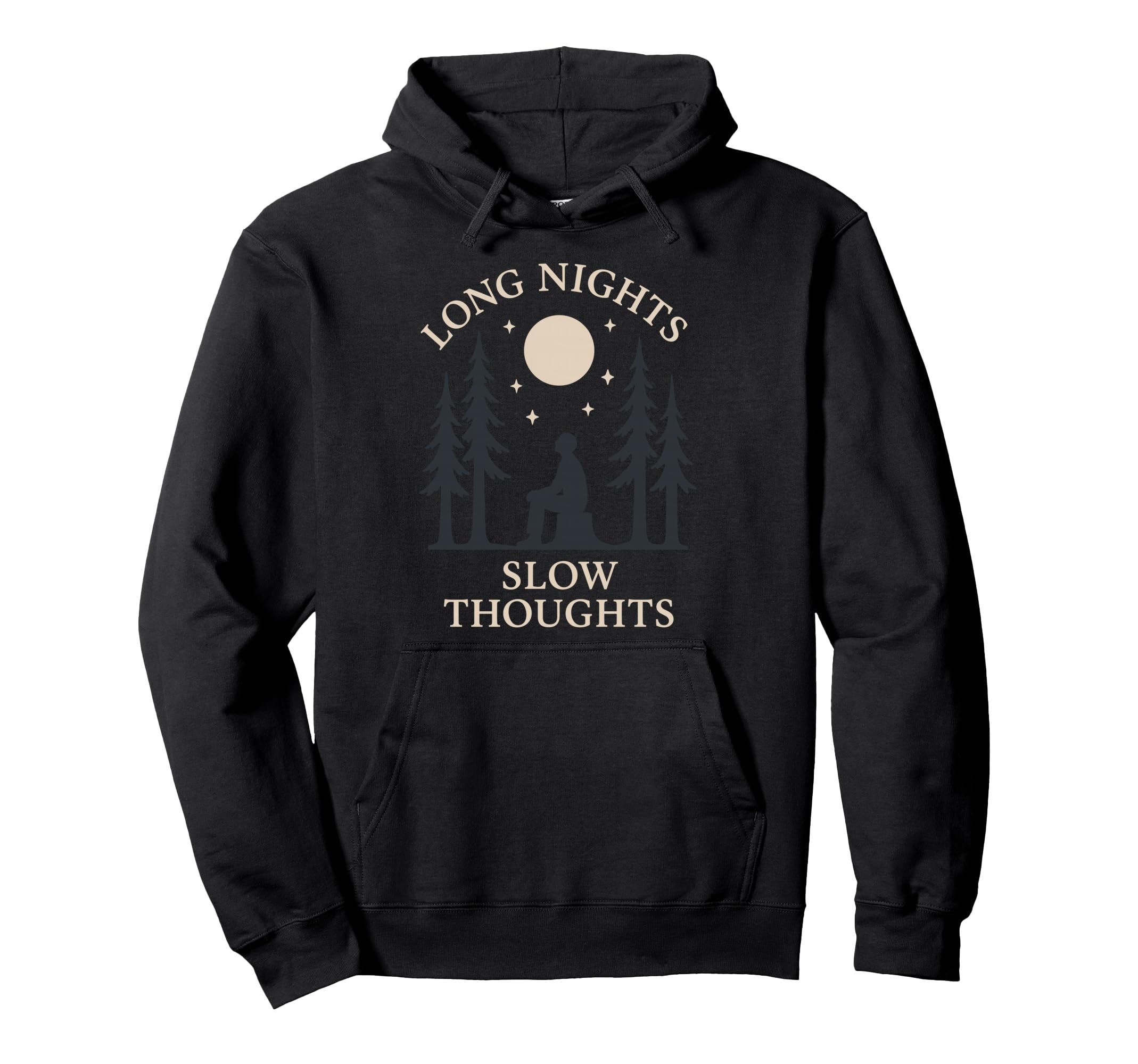 Forest Walk Overthinker Mental Reset Gift Hoodie - Graphic Print for Adults - T-Shirt, Sweatshirt, Hoodie