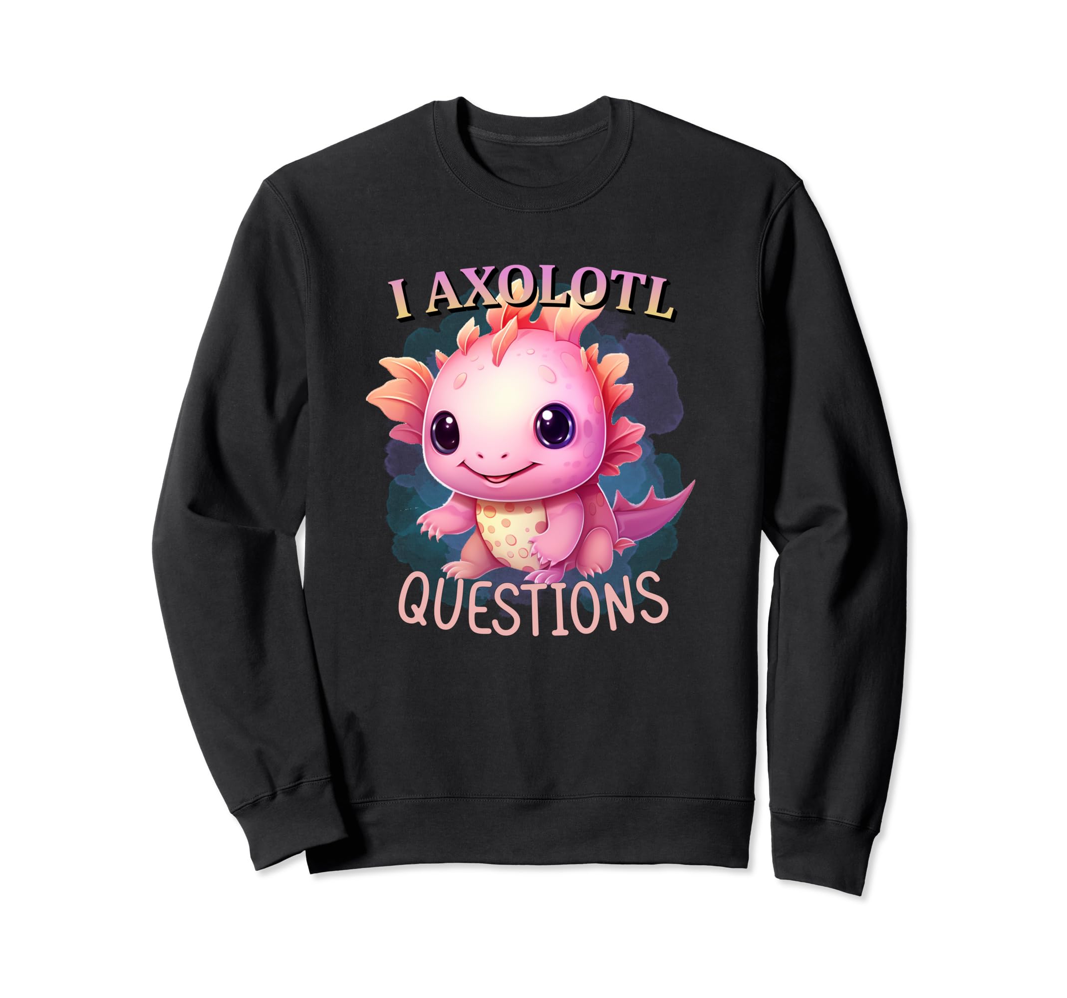 Axolotl Bookshelf Readsolotl Bookish Sweatshirt - Aesthetic Graphic Unisex - T-Shirt, Sweatshirt, Hoodie