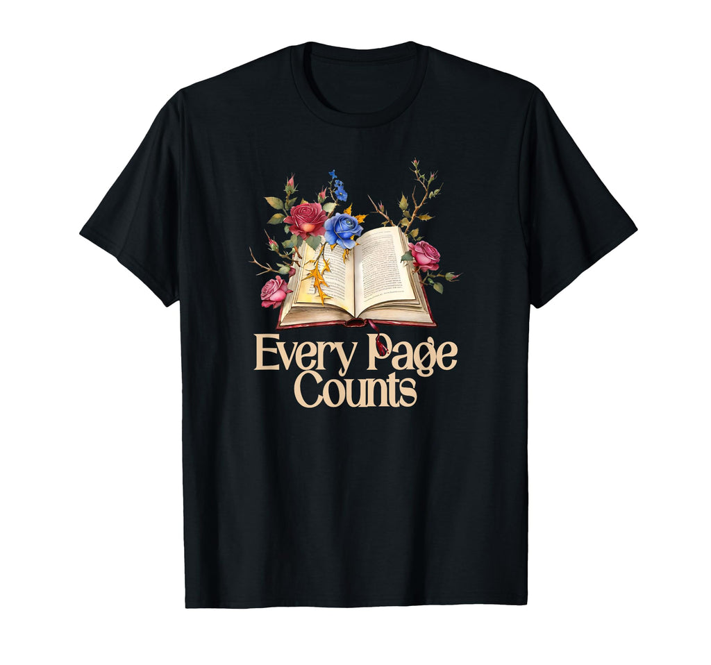 Book Worm Book Stack Reading T-Shirt - Fun Novelty Design for Adults - T-Shirt, Sweatshirt, Hoodie