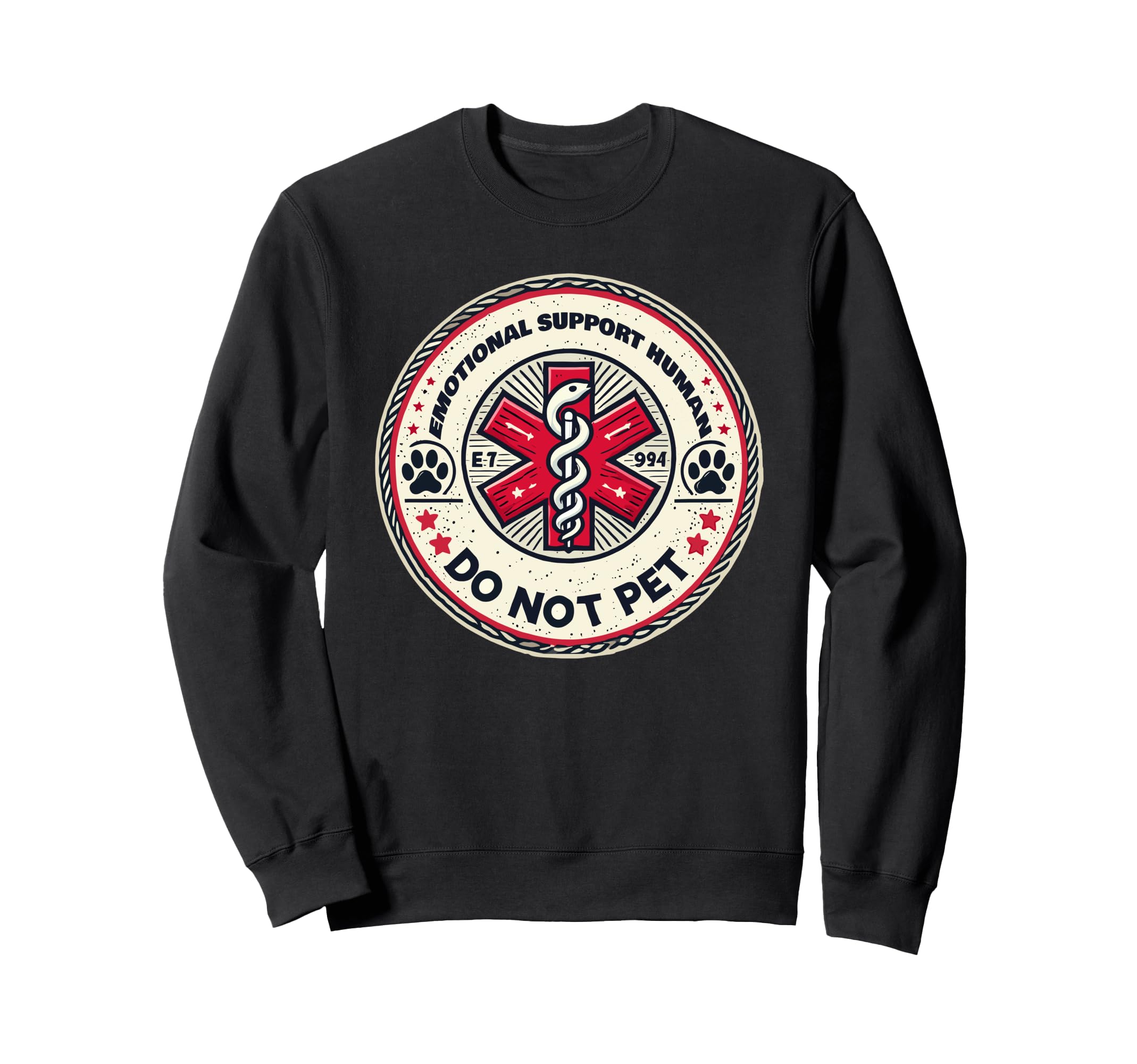 Emotional Animal Support Pet Lover Sweatshirt - Novelty Apparel Men Women - T-Shirt, Sweatshirt, Hoodie