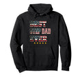 Best Step Dad Ever 4Th July Hoodie - Custom Art Print Men Women - T-Shirt, Sweatshirt, Hoodie