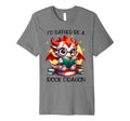 Id Rather Be Book Dragon Reading Lover T-Shirt - Graphic Print Men Women - T-Shirt, Sweatshirt, Hoodie