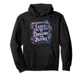 Easily Distracted Dragons And Books Nerd Hoodie - Custom Art Print Unisex - T-Shirt, Sweatshirt, Hoodie