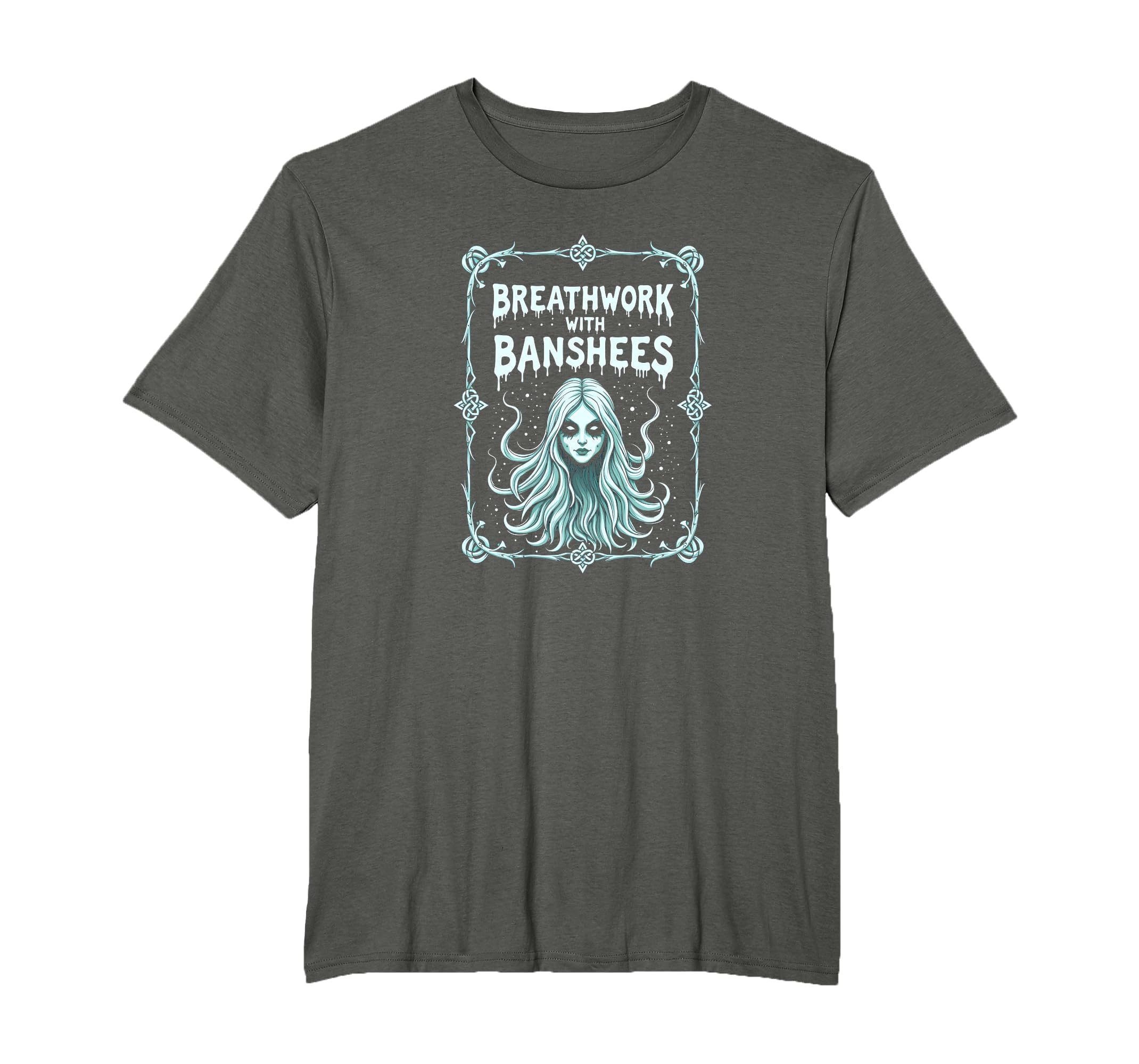 Halloween Health Wellness Breathwork T-Shirt - Graphic Print for Adults - T-Shirt, Sweatshirt, Hoodie