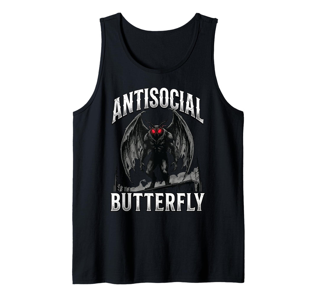 Cryptid Mothman Introvert Funny T-Shirt - Graphic Print Men Women - T-Shirt, Sweatshirt, Hoodie