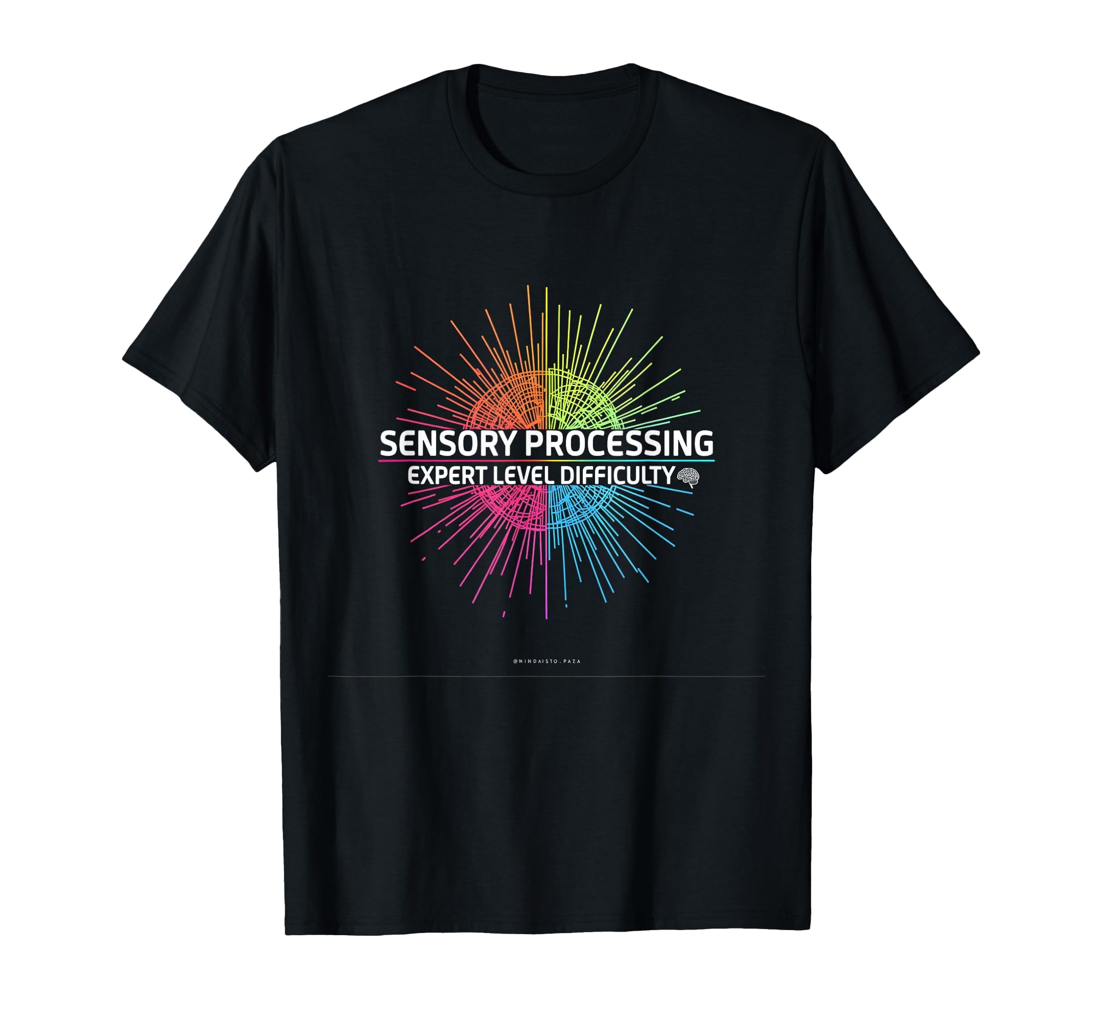 Overstimulated Expert Sensory T-Shirt - Aesthetic Graphic Unisex - T-Shirt, Sweatshirt, Hoodie