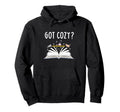 Cozy Cat Mystery Book Lover Reading Nerd Hoodie - Trendy Graphic Unisex - T-Shirt, Sweatshirt, Hoodie