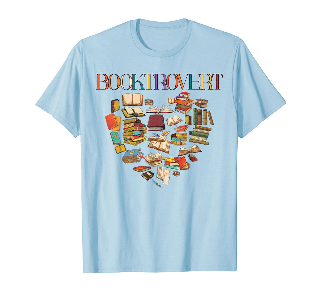 Booktrovert Books Lover Bookish T-Shirt - Novelty Apparel for Adults - T-Shirt, Sweatshirt, Hoodie