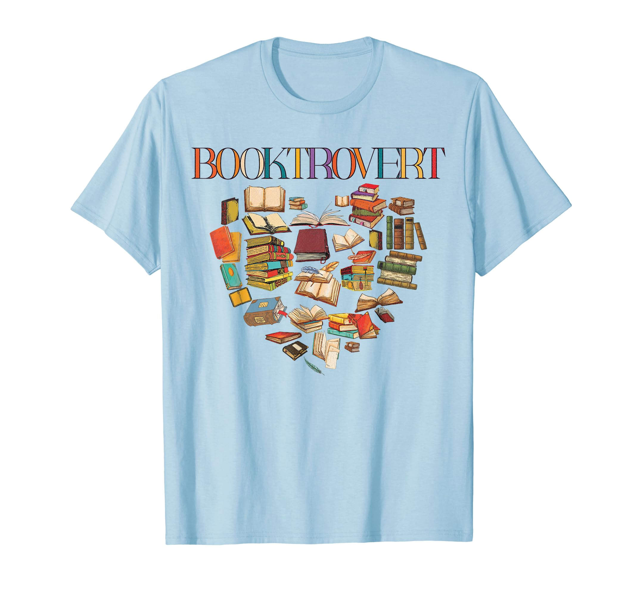 Booktrovert Books Lover Bookish T-Shirt - Novelty Apparel for Adults - T-Shirt, Sweatshirt, Hoodie