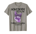 Vishuddha Chakra Yoga Healer Zen T-Shirt - Novelty Apparel for Adults - T-Shirt, Sweatshirt, Hoodie