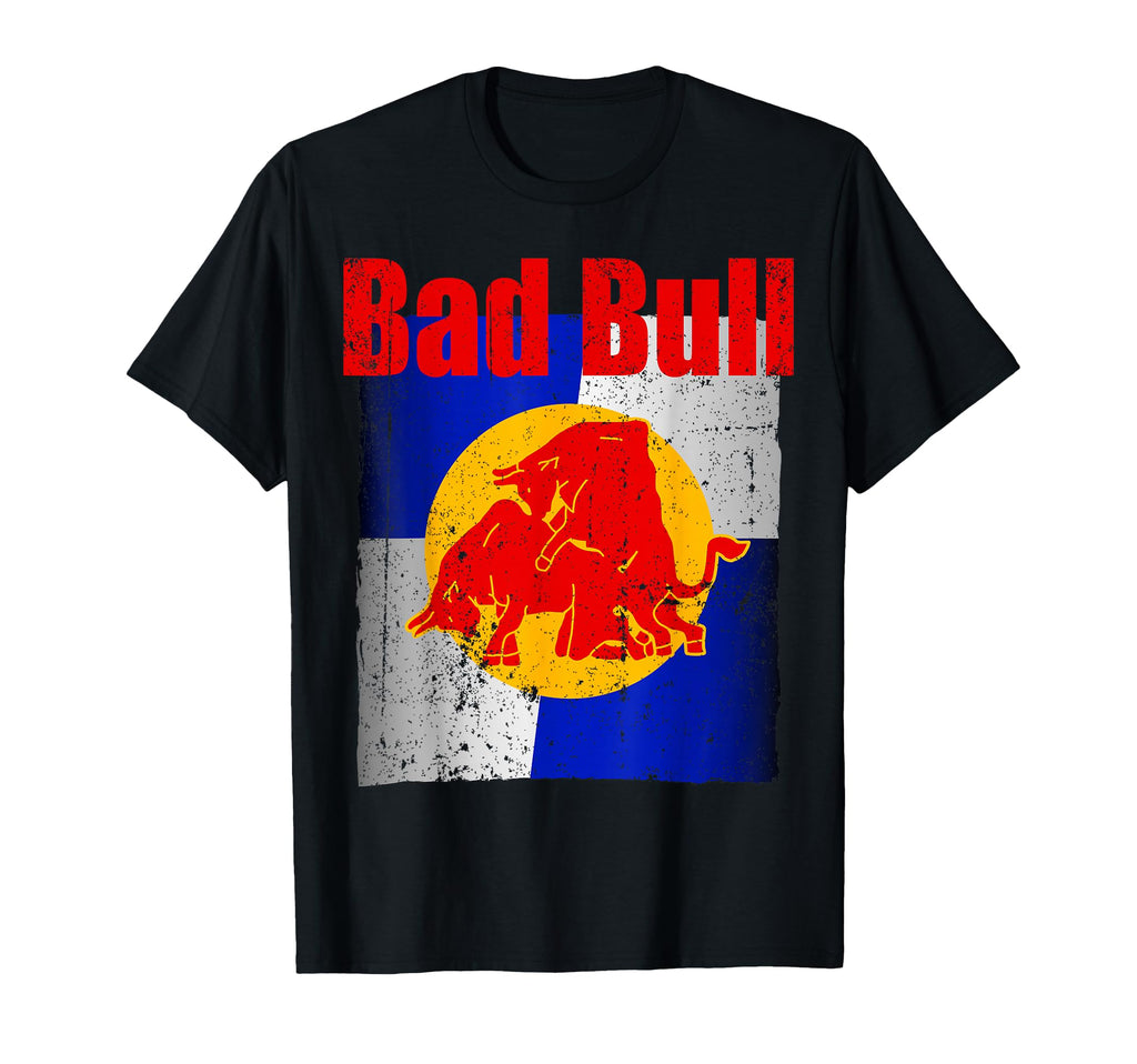 Funny Energy Drink Lover Bad Bull Energy T-Shirt - Graphic Print Unisex - T-Shirt, Sweatshirt, Hoodie