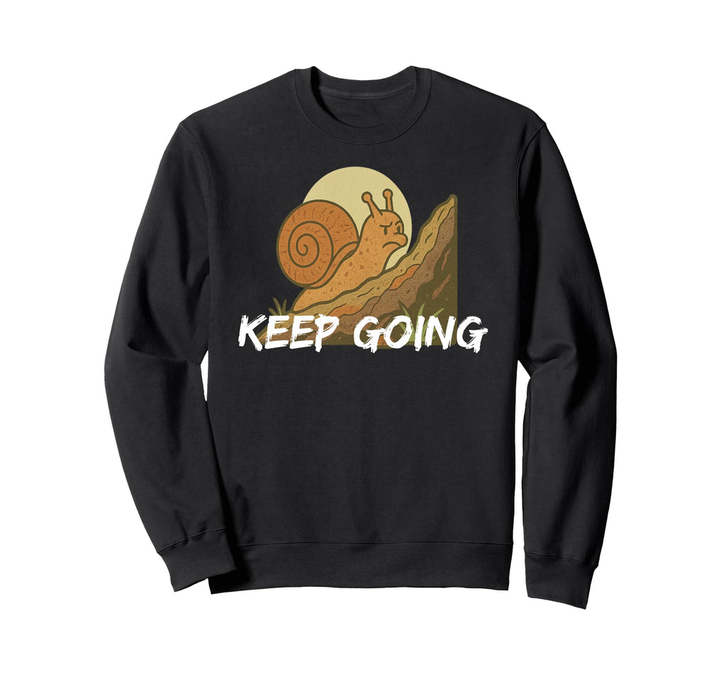 Funny Snail Motivation Co Hoodie - Aesthetic Graphic Men Women - T-Shirt, Sweatshirt, Hoodie