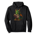 Reading Funny Book Dragon How To Avoid Hoodie - Novelty Apparel Unisex - T-Shirt, Sweatshirt, Hoodie