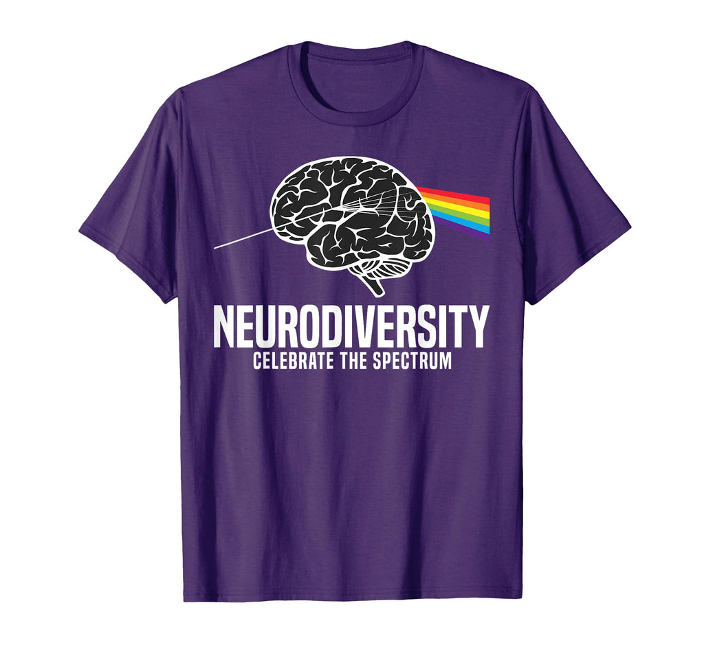 Neurodiversity Celebrate Spectrum Asd T-Shirt - Graphic Print Men Women - T-Shirt, Sweatshirt, Hoodie