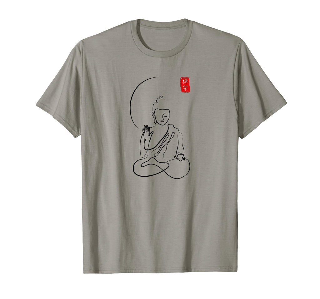 Minimalist Zen Buddhism Spiritual T-Shirt - Minimalist Print Men Women - T-Shirt, Sweatshirt, Hoodie
