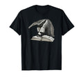 Book Lover Funny Anteater Reading T-Shirt - Aesthetic Graphic Men Women - T-Shirt, Sweatshirt, Hoodie