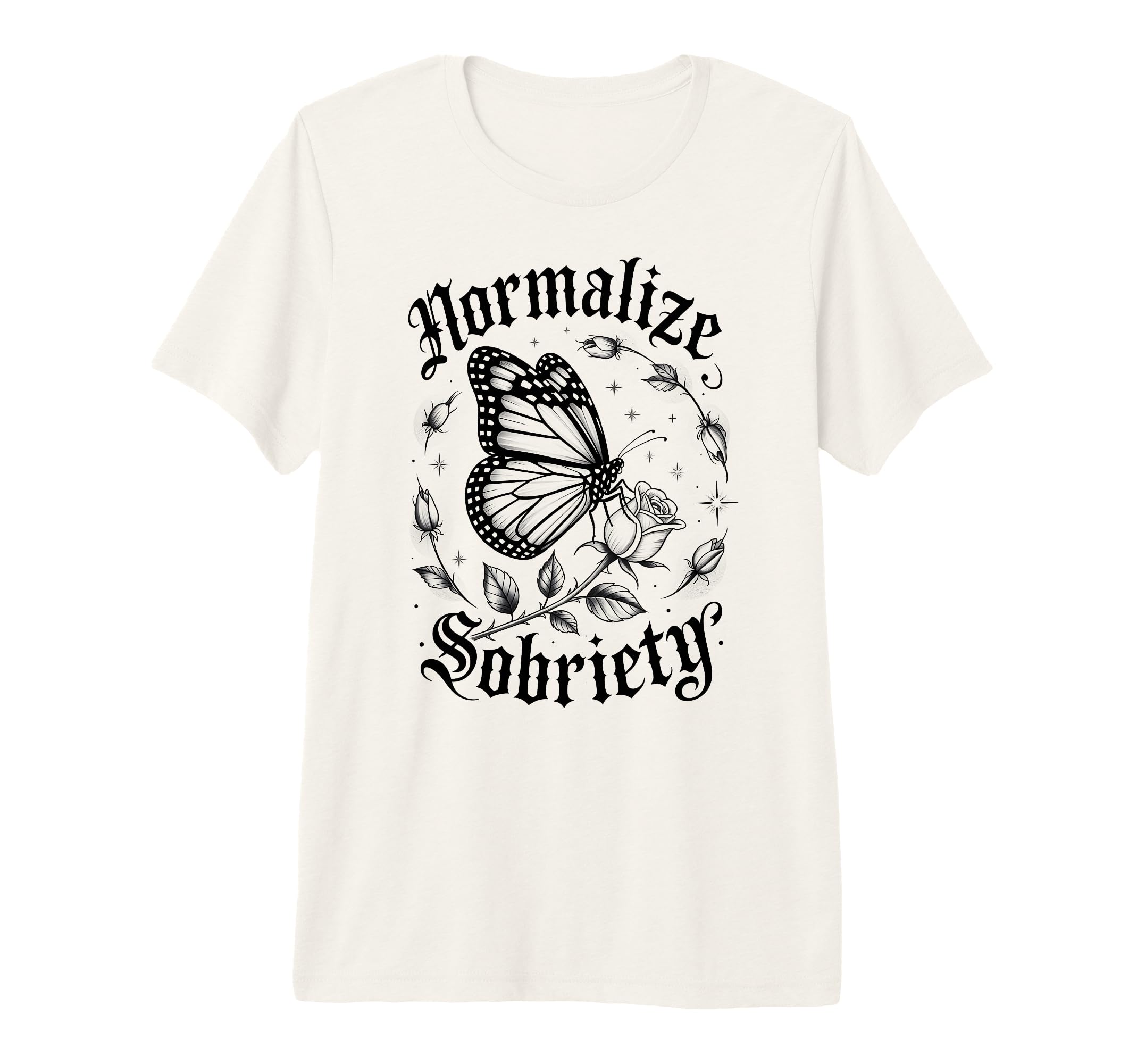 Funny Normalize Sobriety Aa Na T-Shirt - Fun Novelty Design Men Women - T-Shirt, Sweatshirt, Hoodie
