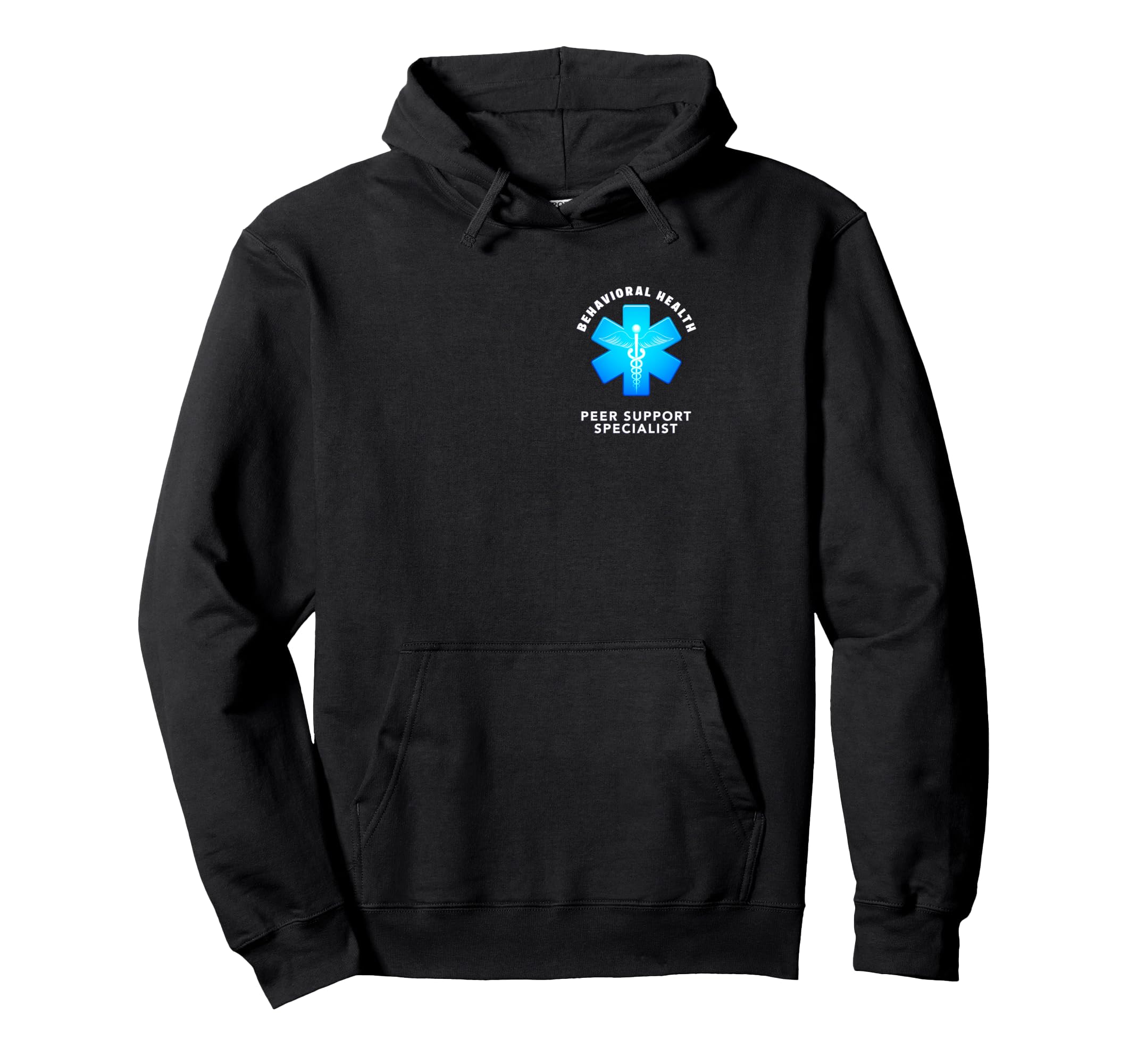 Behavioral Mental Health Peer Support Hoodie - Trendy Graphic Unisex - T-Shirt, Sweatshirt, Hoodie