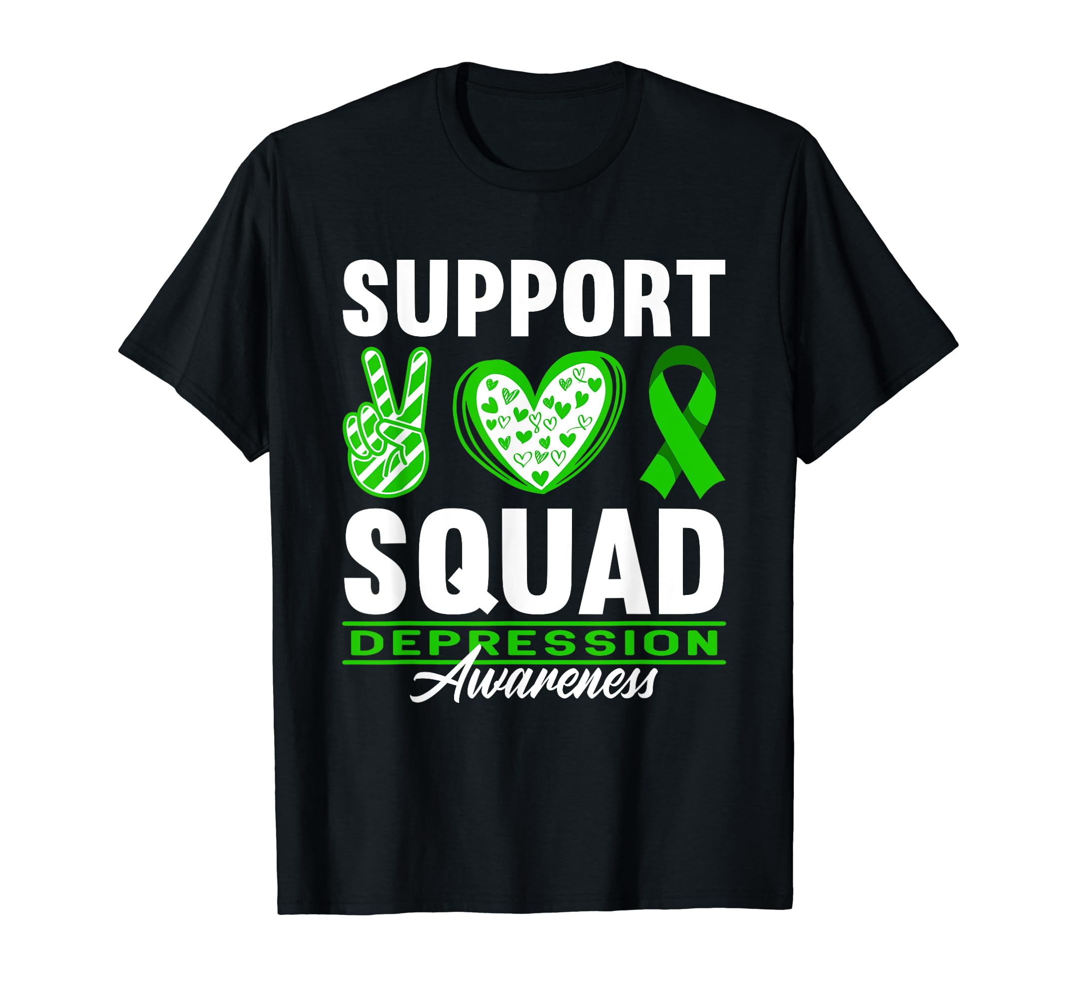 Support Awareness Squad I Mental T-Shirt - Novelty Apparel Men Women - T-Shirt, Sweatshirt, Hoodie