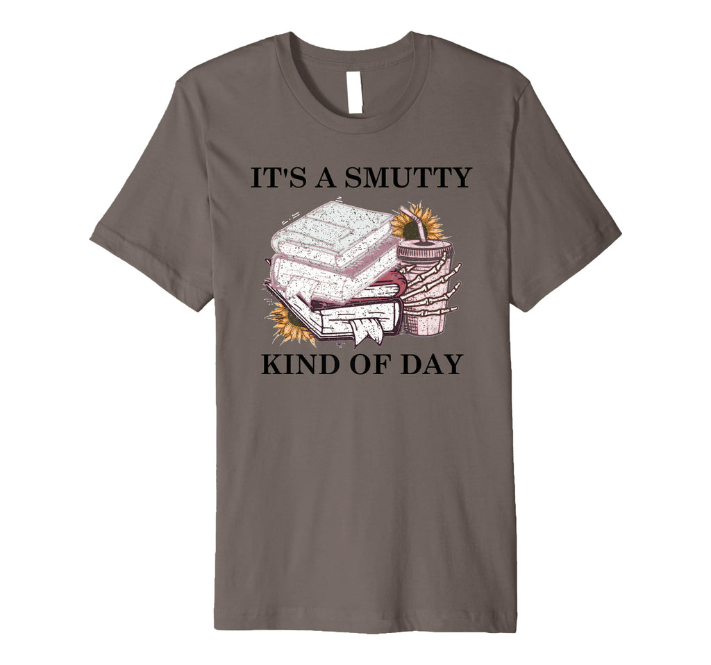 Smut Books Coffee Book Smutt Its T-Shirt - Minimalist Print Men Women - T-Shirt, Sweatshirt, Hoodie
