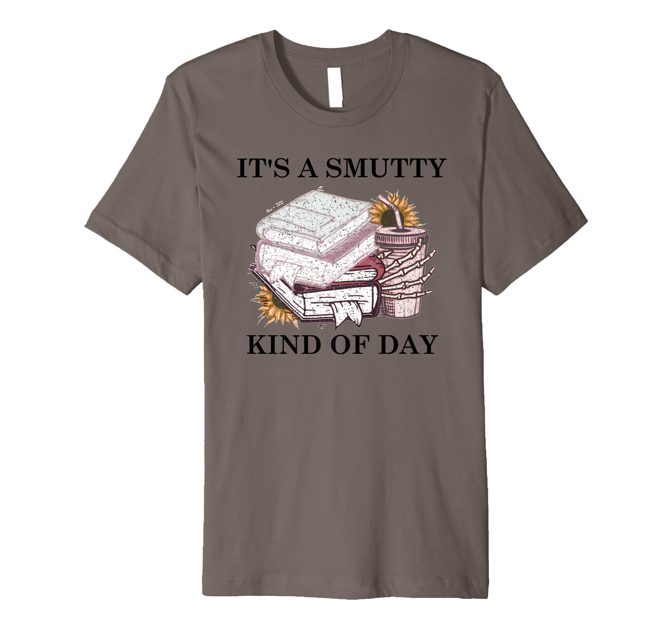 Smut Books Coffee Book Smutt Its T-Shirt - Minimalist Print Men Women - T-Shirt, Sweatshirt, Hoodie