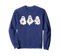 Ghost Drinking Coffee Halloween Sweatshirt - Fun Novelty Design Unisex - T-Shirt, Sweatshirt, Hoodie