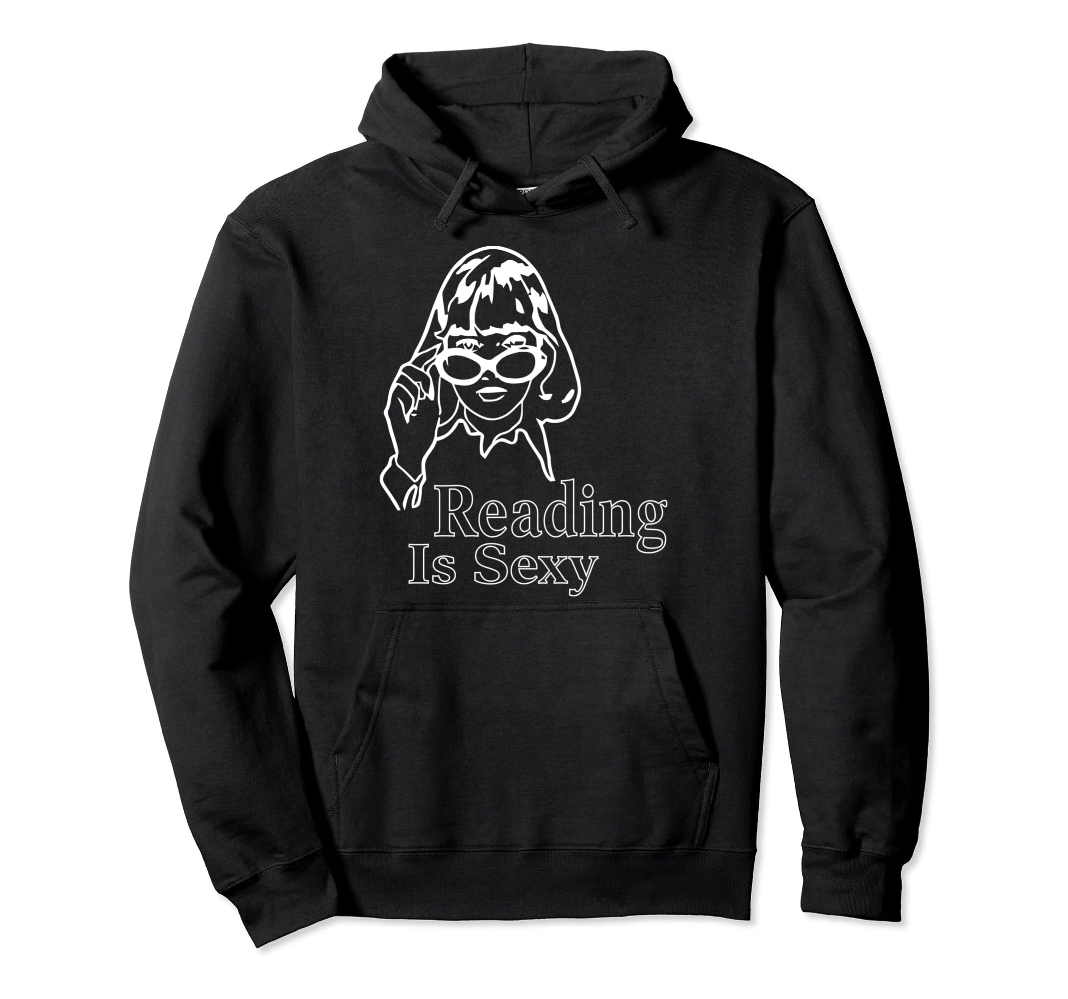 I Love Reading Bookish Abibliophobia Hoodie - Fun Novelty Design Men Women - T-Shirt, Sweatshirt, Hoodie