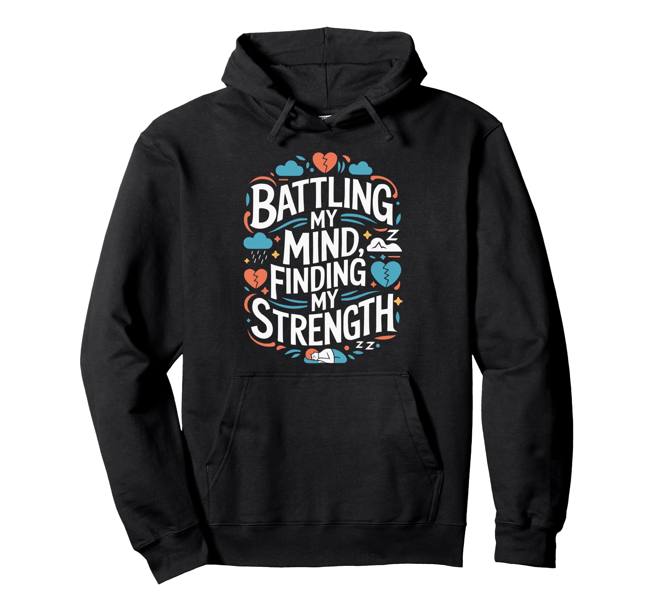 Suicide Awareness Depression Hoodie - Casual Everyday Wear for Adults - T-Shirt, Sweatshirt, Hoodie