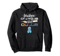 Broken Crayons Still Color Suicide Hoodie - Fun Novelty Design Men Women - T-Shirt, Sweatshirt, Hoodie
