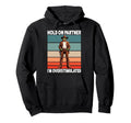 Hold Partner Im Overstimulated Funny Hoodie - Graphic Print Men Women - T-Shirt, Sweatshirt, Hoodie