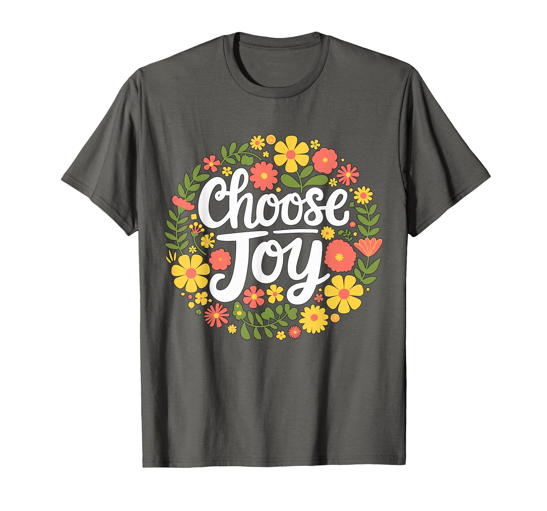 Choose Joy Motivational Self Love T-Shirt - Minimalist Print Men Women - T-Shirt, Sweatshirt, Hoodie