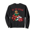 Gingerbread Reading Book Nerd Sweatshirt - Fun Novelty Design for Adults - T-Shirt, Sweatshirt, Hoodie
