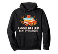 I Like My Books Spicy And My Coffee Hoodie - Fun Novelty Design for Adults - T-Shirt, Sweatshirt, Hoodie