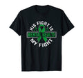 His Fight Is My Fight Mental Health T-Shirt - Minimalist Print Men Women - T-Shirt, Sweatshirt, Hoodie