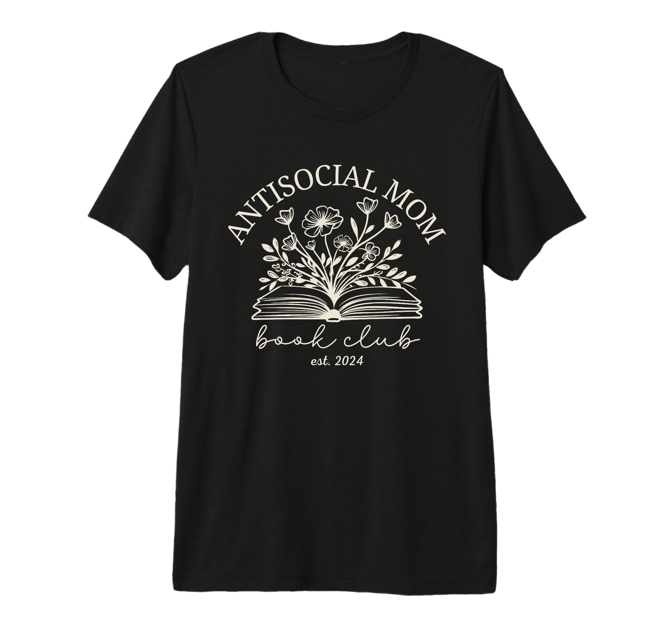 Antisocial Book Club Mom Introvert Book T-Shirt - Trendy Graphic Men Women - T-Shirt, Sweatshirt, Hoodie