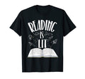 Librarian Reading Book Nerd Reader T-Shirt - Streetwear Style Men Women - T-Shirt, Sweatshirt, Hoodie