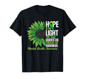 Green Ribbon Mental Health Awareness T-Shirt - Streetwear Style for Adults - T-Shirt, Sweatshirt, Hoodie