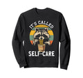 Raccoon Its Called Self Care Ramen Sweatshirt - Custom Art Print Unisex - T-Shirt, Sweatshirt, Hoodie