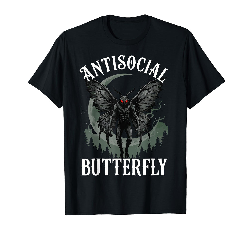 Cryptid Mothman Introvert Funny Sweatshirt - Novelty Apparel for Adults - T-Shirt, Sweatshirt, Hoodie