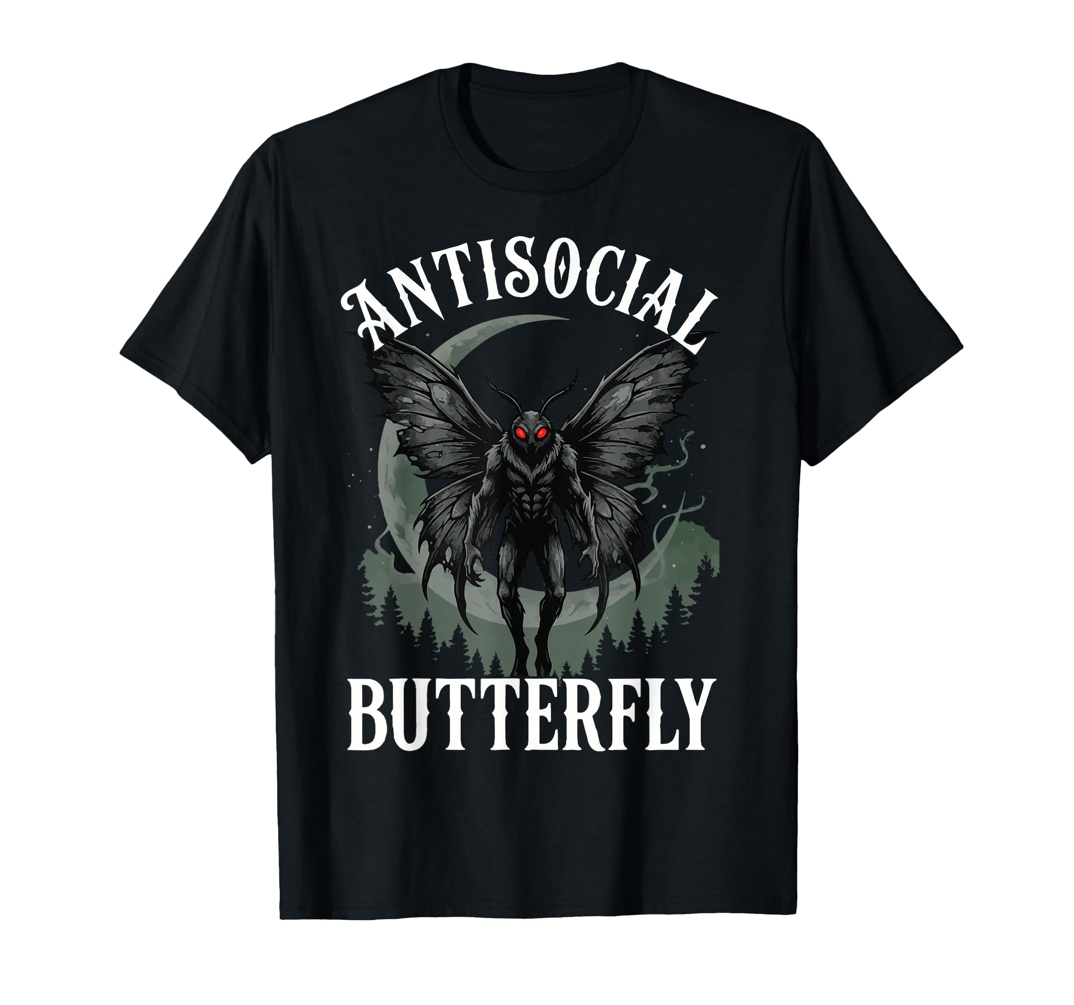 Cryptid Mothman Introvert Funny Sweatshirt - Novelty Apparel for Adults - T-Shirt, Sweatshirt, Hoodie