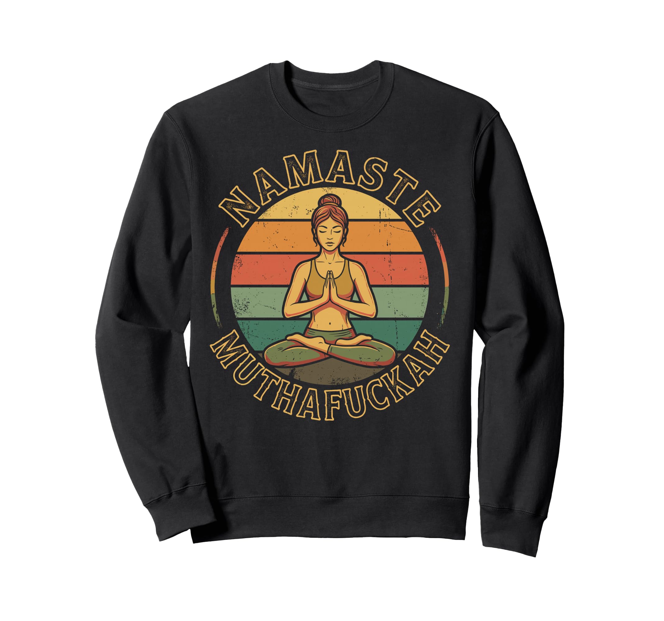 Yoga Meditation Chakras Namaste Sweatshirt - Aesthetic Graphic Men Women - T-Shirt, Sweatshirt, Hoodie