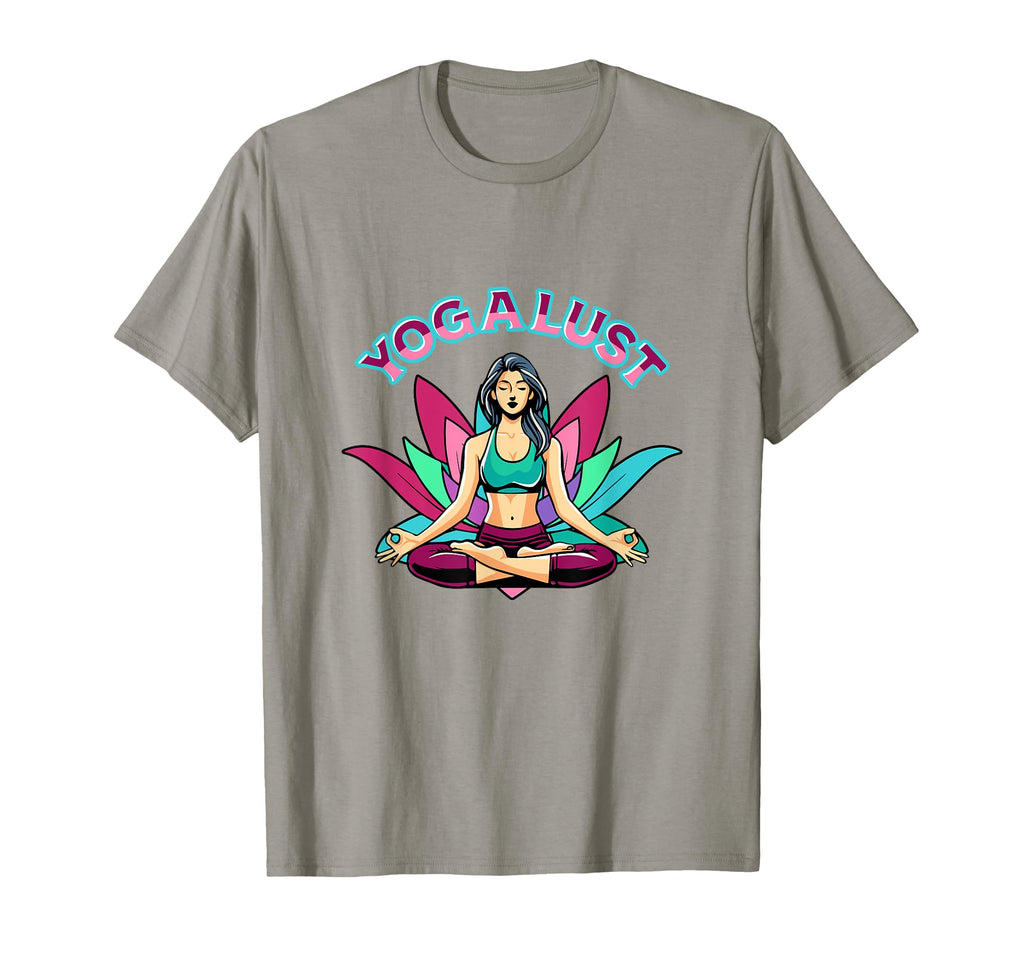 Yoga Lust Peaceful Yoga Meditation T-Shirt - Trendy Graphic for Adults - T-Shirt, Sweatshirt, Hoodie